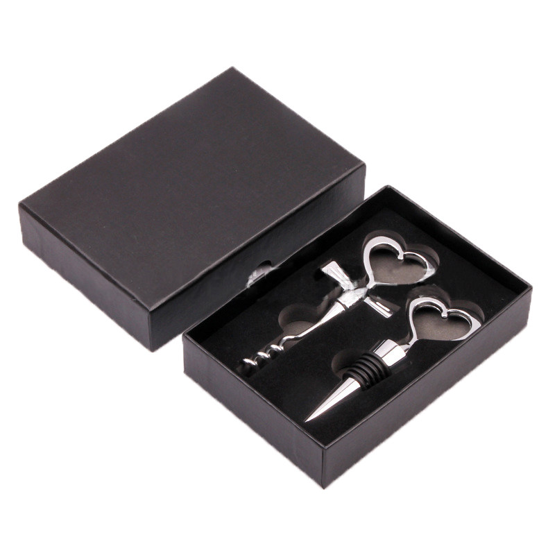 BR-WG27 Wedding Gifts Opener And Wine Stopper Set